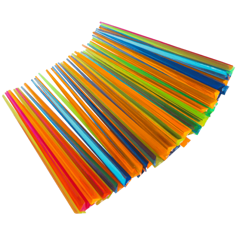 Furculite multicolor pentru fructe
