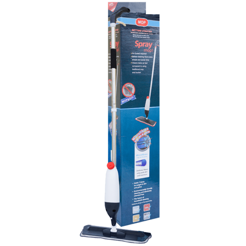 Mop plat profesional cu pompa si rezervor