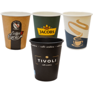 Pahare cafea 8 oz, carton, 50 buc/set