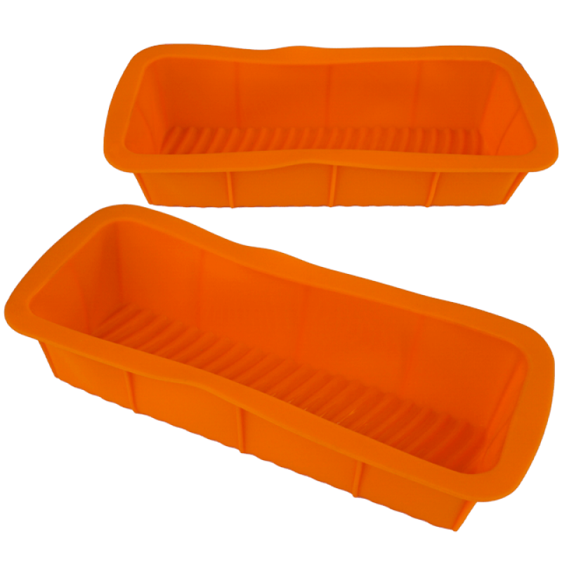Tava pentru cozonac, paine sau chec din silicon 30.5 x 13.5 cm
