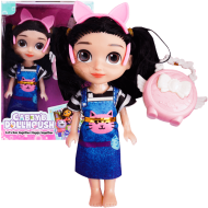 Set de jucarie papusa 15 cm cu geanta 