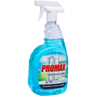 Solutie de geamuri cu pulverizator Promax 1 litru