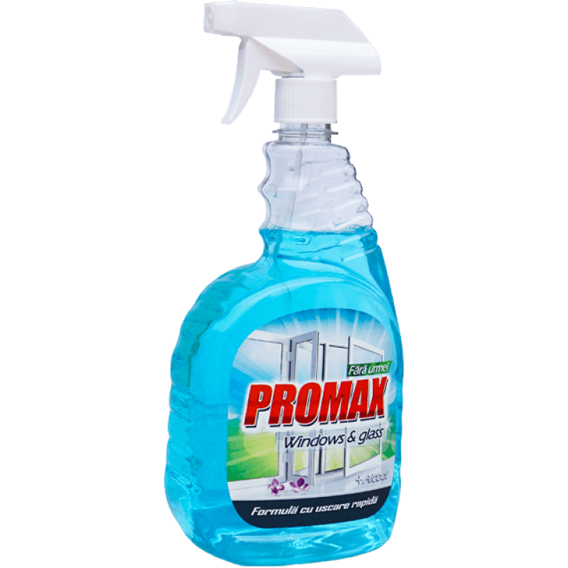 Solutie de geamuri cu pulverizator Promax 1 litru