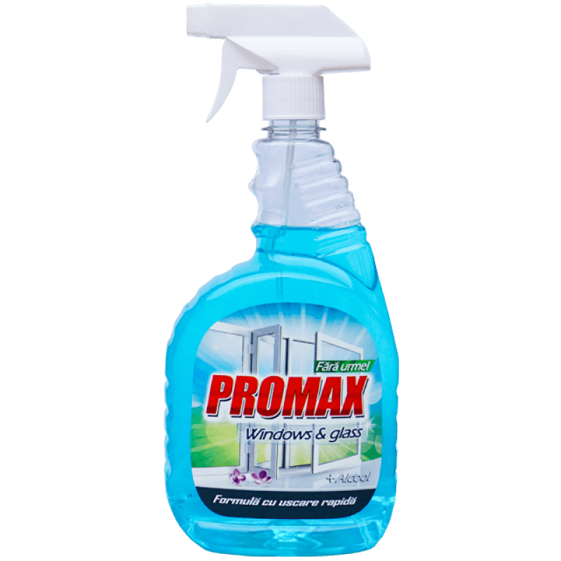 Solutie de geamuri cu pulverizator Promax 1 litru