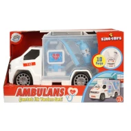 Ambulanta jucarie cu accesorii doctor
