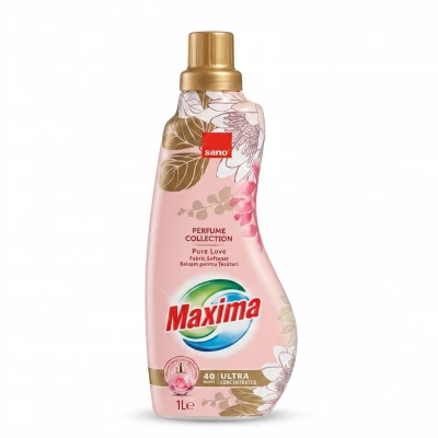 Balsam rufe concentrat 40 spalari parfum indelungat Sano Maxima Pure Love 1L