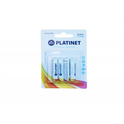 Baterii Alcaline R3 4 buc/set Platinet
