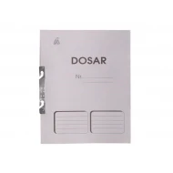 Dosar carton alb pentru incopciat, coperta 1/1