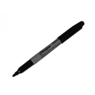 Marker permanent negru cu varf rotund