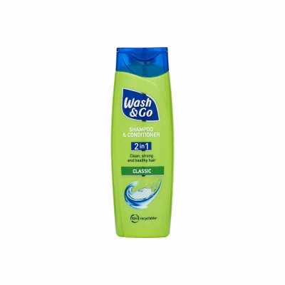 Wash&Go 2 in 1 sampon & balsam -200 ml