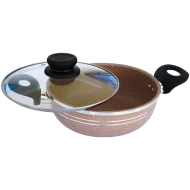 Cratita Hot Chef cu capac sticla 28 CM