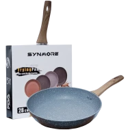 Tigaie 28 cm aluminiu antiaderenta marmorata, Synmore