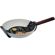 Tigaie granit 26 cm antiaderenta crem fara capac Synmore