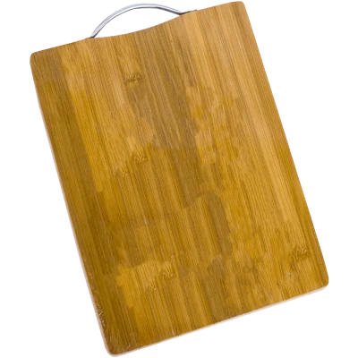 Tocator pentru bucatarie mare, din bambus, maro, cu maner metalic, 40 x 60 CM