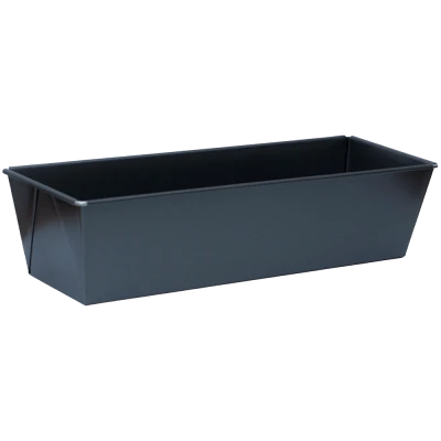 Tava cozonac 30 x 10.5 cm dreptunghiulara neagra