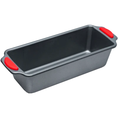 Tava pentru cozonac antiaderenta cu manere silicon 33x12.6 cm Adison