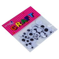 Accesorii pentru craft - ochisori pe diverse marimi, 10 G*12 pungute/set