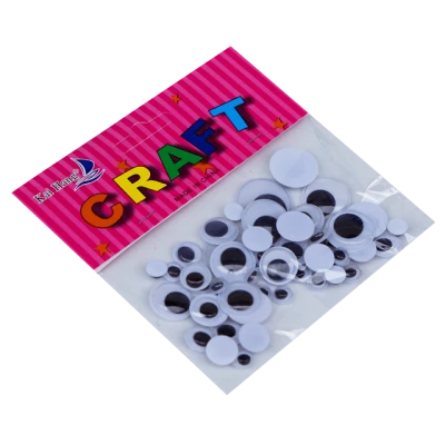 Accesorii pentru craft - ochisori pe diverse marimi, 10 G*12 pungute/set