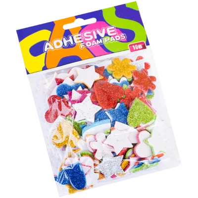 Set creativ de figurine diverse precum stea, inima, floare, multicolore, cu sclipici