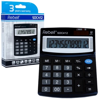 Calculator Birou REBELL SDC412