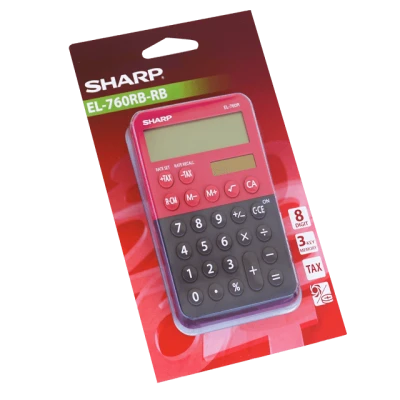 Calculator de Buzunar SHARP EL-760-RB