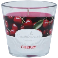 Lumanare parfumata cirese 26 ore in pahar sticla Candlesense