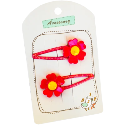 Set 2 clame par model floare