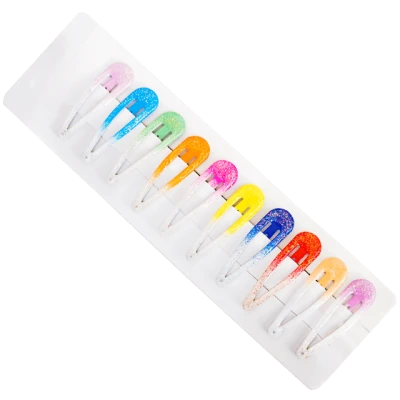 Set 10 clame par sidefate, pentru fetite