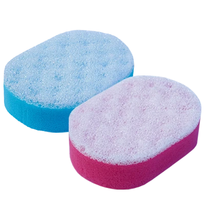Burete de baie oval 16 cm cu textura moale - Ropack