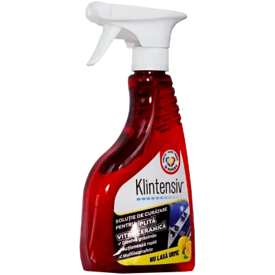 Soluție curățare plită vitroceramică Klintensiv 500 ml