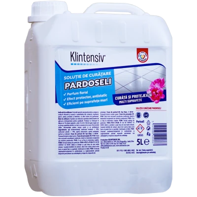 Soluție profesională pentru pardoseli, parfum floral, Klintensiv 5 litri