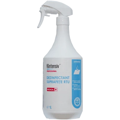 Dezinfectant suprafete gata de utilizare RTU 1 L, Klintensiv