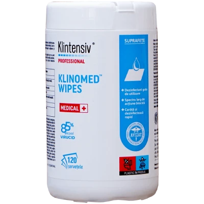 Klinomed Wipes tub Klintensiv 120 buc
