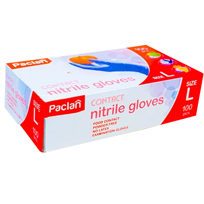Manusi nitril 100 buc mov L Paclan