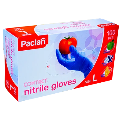 Manusi nitril 100 buc mov L Paclan
