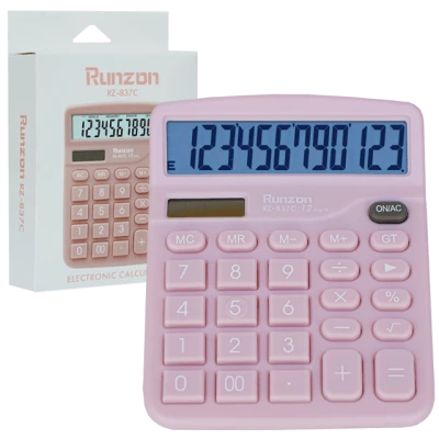 Calculator de birou color mic RZ-837C 14.8*12*5 cm
