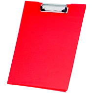 Clipboard A4 plastic dublu suport documente cu clema metalica culori diverse Adison