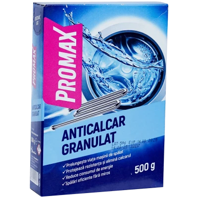 Anticalcar granulat pentru masina de spalat 500 g Promax