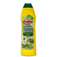 Crema curatat ProMax microcristale citrice 500 ml bucatarie baie