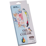 Acuarela tempera pe baza de ulei pentru pictura 12 culori x 12 ml, Adison
