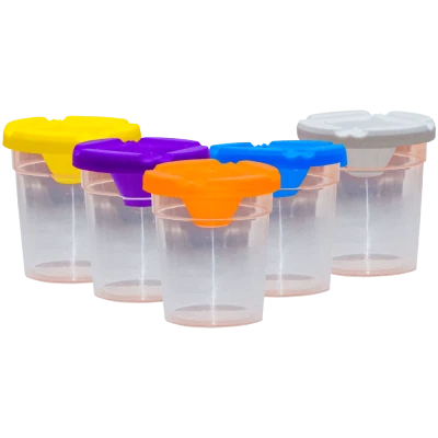 Pahar pictura cu capac Okerman 5 buc/set