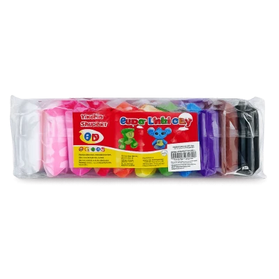 Plastilina usoara copii 12 culori cu 3 ustensile 134 g set Montessori 3+ ani Adison