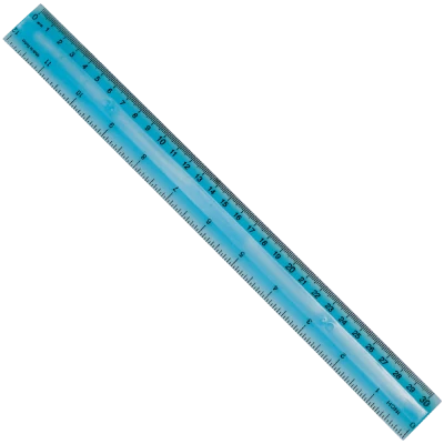 Rigla gradata flexibila din plastic, color, ARK, 30 CM