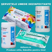 Servetele umede dezinfectante