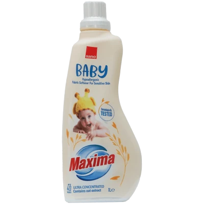 Balsam rufe 1 L hipoalergenic pentru bebelusi Sano Maxima Baby Oat