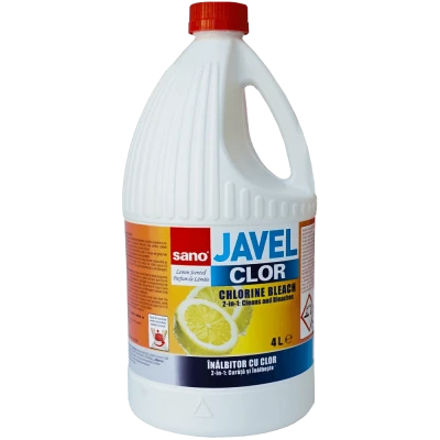 Clor înălbitor Sano Javel, 4 litri 