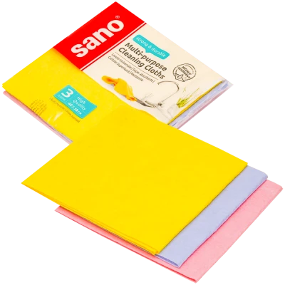 Set 3 lavete universale 40 x 38 cm Sano Sushi Cloth