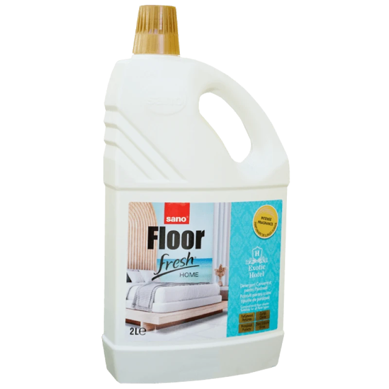 Detergent concentrat pentru pardoseli Sano Floor Fresh Home Exotic Hotel 2 L