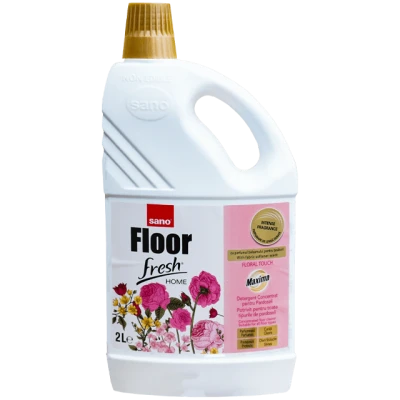 Detergent concentrat pentru pardoseli Sano Floor Fresh Home Floral Touch 2 L