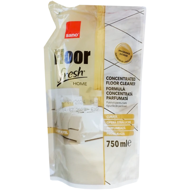 Detergent pardoseli Sano Floor Fresh Home Luxury Hotel, 750 ml